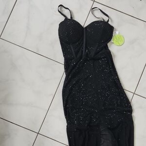 Elegant Black Evening Dress
